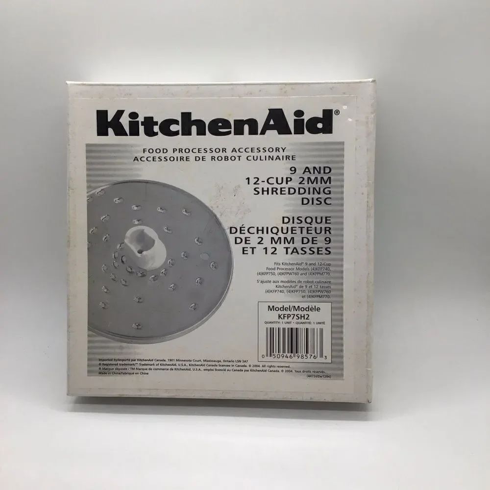 KitchenAid Food Processor Shredding Disc